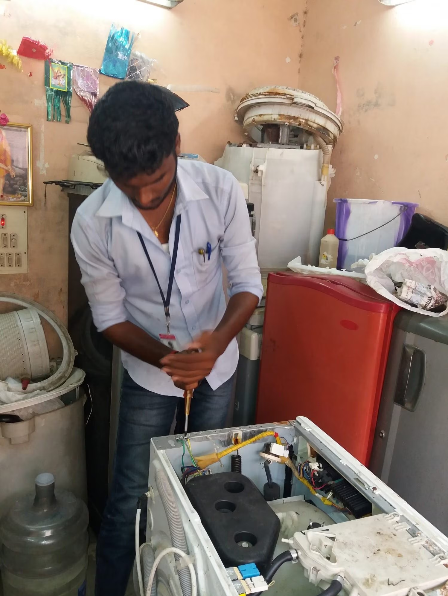 General washing machine service and maintenance